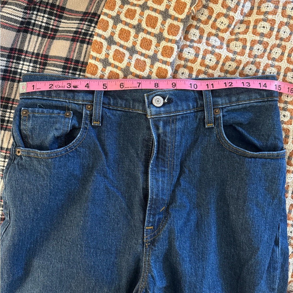 Abercrombie 90s straight high rise jeans - Picture 2 of 3